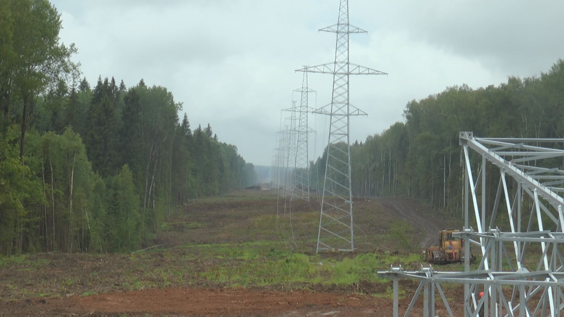 Россети карта линий электропередач